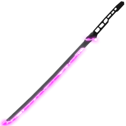[Glowing] Purple Cyberpunk Katana