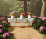 Guzzling Geese