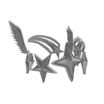 Silver  Phoenix Star Crown