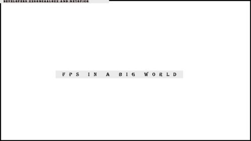 Fps in a Big world | Beta (zoombies) GE-STUDIOS