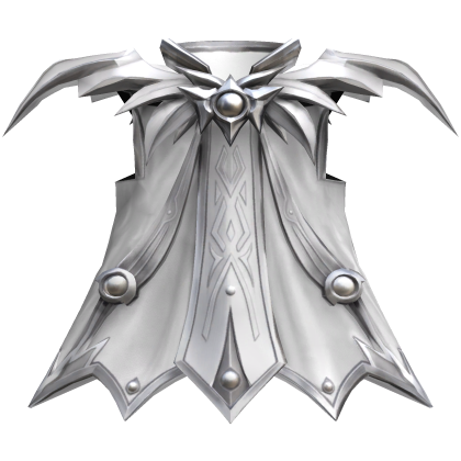 Silver & White Night Wing Dark Sword Cape