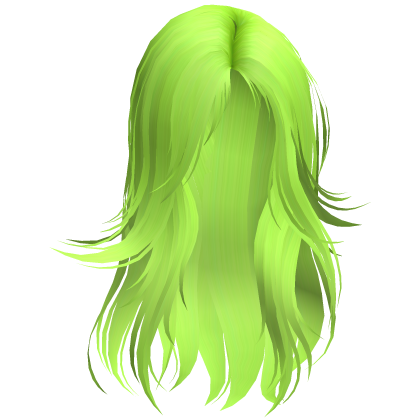 Windy Flared Spikey Waves Neon Green