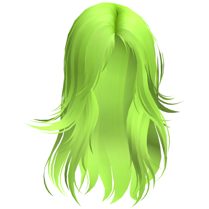 Windy Flared Spikey Waves Neon Green