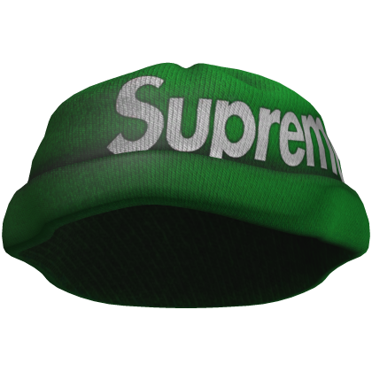 Green Supre Beanie