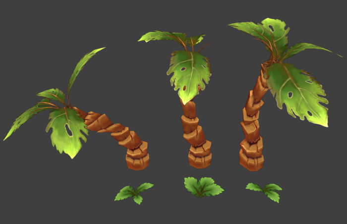Stylized Pine Trees preview 3