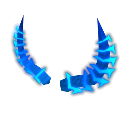 [EMISSIVE] Glowing Blue Horns