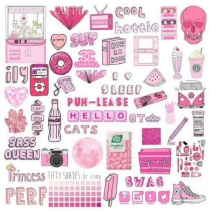 Pink swag background Roblox decal