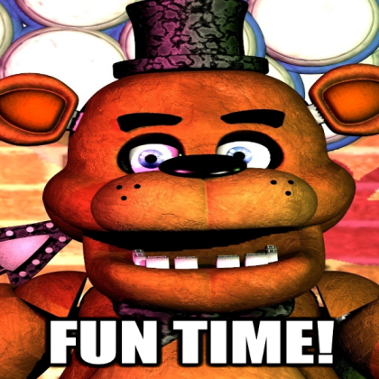 fnaf fun time poster Roblox decal