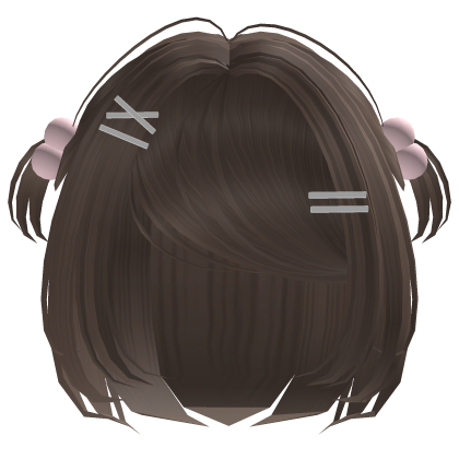♡ ⋮ Cutecore Baby Twintail Bob In Light Brown Roblox item
