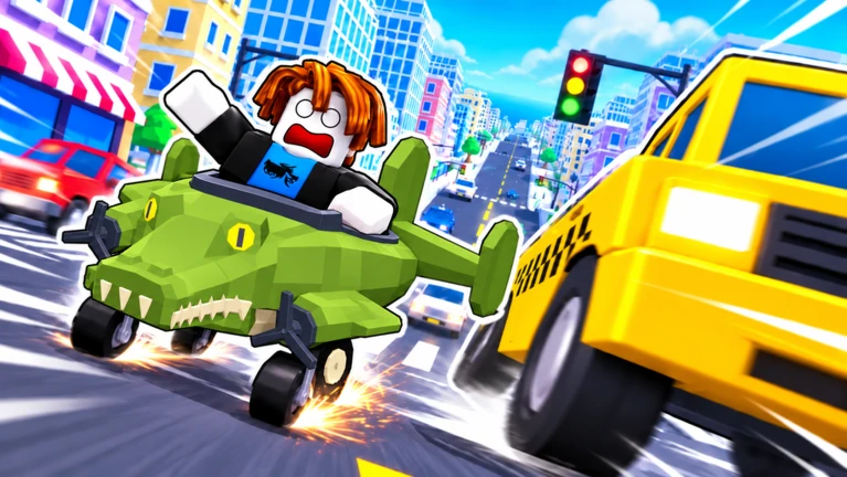 Drive a Cart Downhill on Roblox, screenshot 2