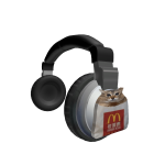 Hashbrown Cat Headphones