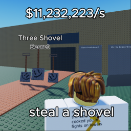 steal a shovel