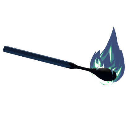 Sapphire Blue Flame Match Stick thumbnail