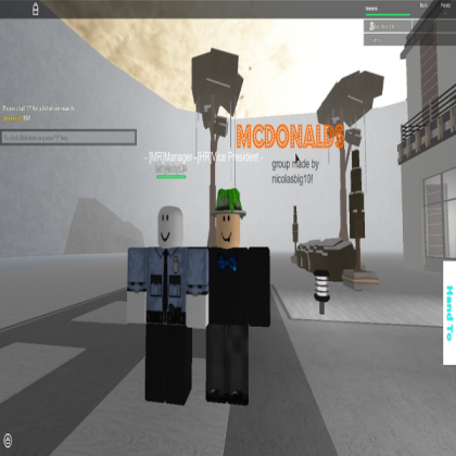 mcdonalds cartoon Roblox decal