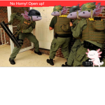The super axolotl army