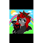 Moody unicorn Fan