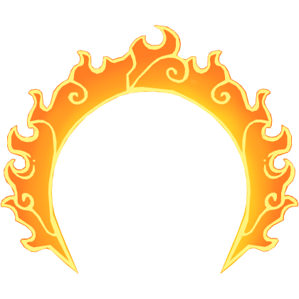 Burning Spice Cookie Aura 6th Star (CRK) hair face Roblox item