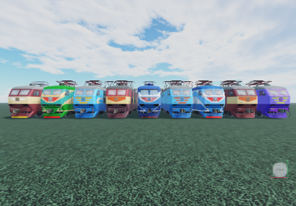 Free! РЖД пак ЧС6/ЧС200 из Trainzland preview 2