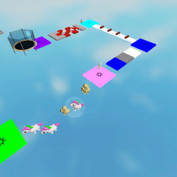 My sisters favirote things obby.