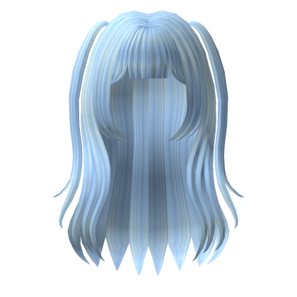 Baby Blue Kawaii Anime Pigtails thumbnail