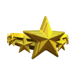 Golden Starlight Brilliance Crown