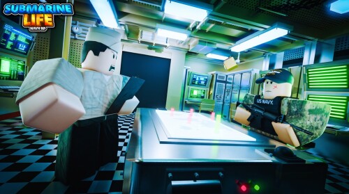 [✨UPD] Submarine Life | Navy RP [🕺SALE + EMOTES]