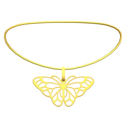 Butterfly Necklace 3.0 Female Gold thumbnail