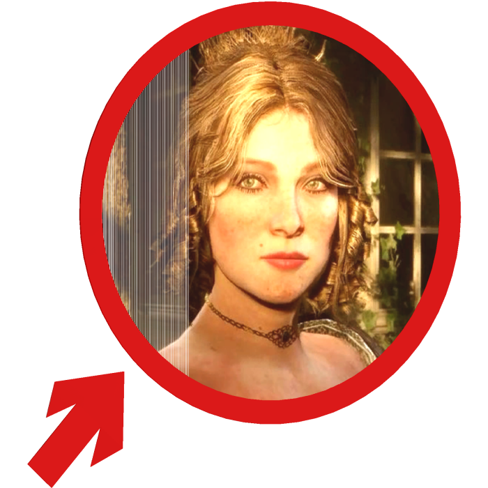 (Animated) Karen Jones - RDR2 Pointing Arrow Meme