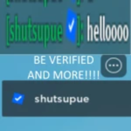 Verified In Roblox
