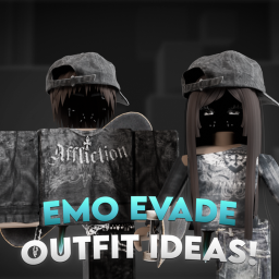 [EVADE 🖤] Emo Outfit Ideas!
