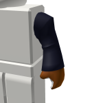 White Collar Dog Left Arm
