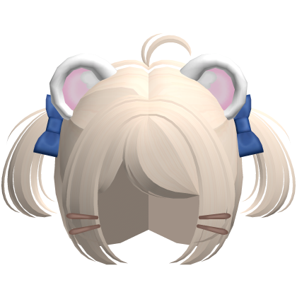 ♡ : cute blonde bijou hamster baby pigtails Roblox item