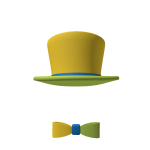 Fancy Noob Top Hat and Bowtie