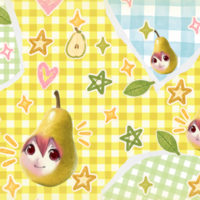 Teto Pear Vocaloid Background 