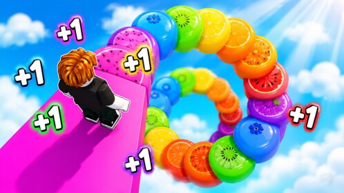 +1 Jump ASMR Fruits Escape!