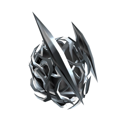 Left Berserker Pauldron (Silver)