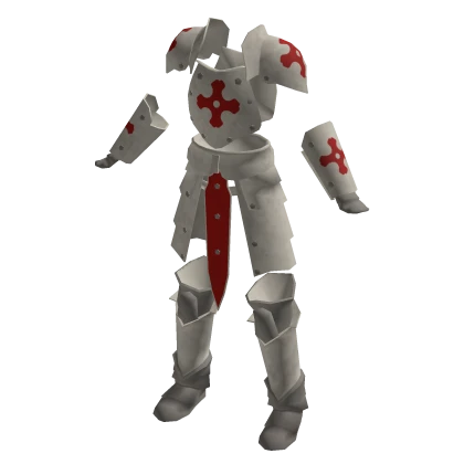 White Tactical Knight Armour Body | Roblox Item - Rolimon’s