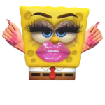 Material Gworl Sponge Bob