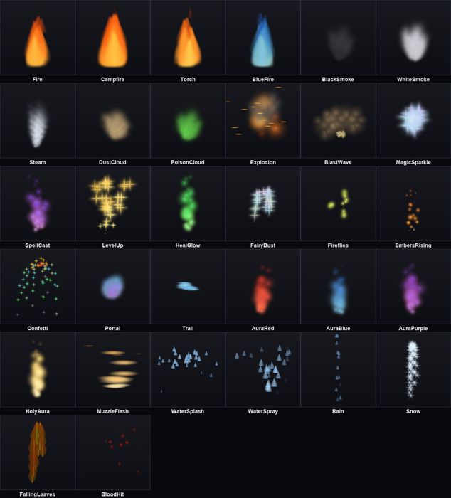 VFX Pack Fire Magic Explosion Portal Aura Trail preview 2