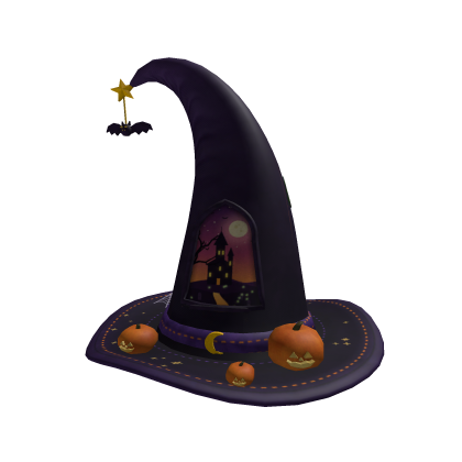 Halloween Witch Hat (Short)
