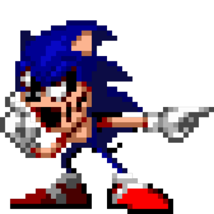Sonic.exe (FNF) (Pixel) Roblox decal