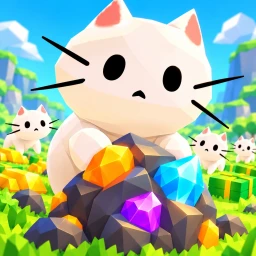 [🐱] +1 Resource Per Click - Collect Cats icon