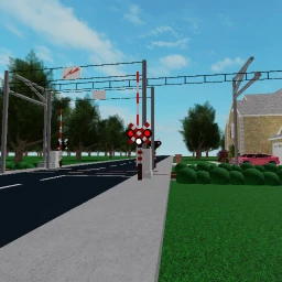 New belgian railroad crossing icon