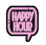 >:) happy hour