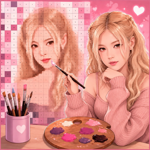 Kpop Idol Paint by Numbers