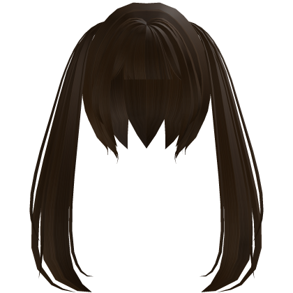O_o cute moe long pigtails in brown