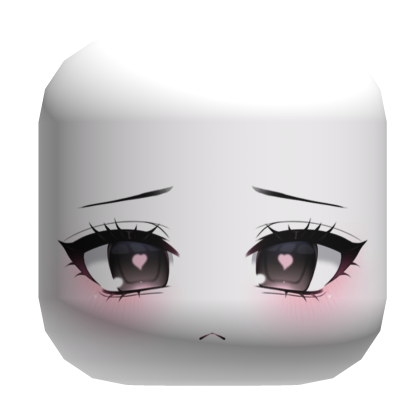 Kawaii Heart Eyes Anime Face