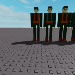 Basic ww1 Character And Gun Ragdoll