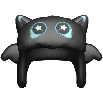Y2K Cute Black Dragon Ushanka