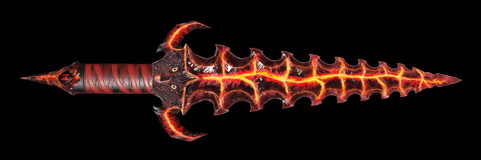 PBR Demon Sword - High Quality preview 4